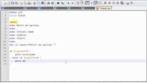 Batch Programming - 3 - If, If Else, and Else Statements