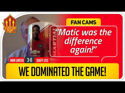 RICKY! Matic Is Class! Manchester United 3-0 Sheffield United FanCam