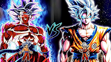 Goku MUI DBFZ V5 OP (New) VS Son Goku V5 OP (all form) in Jump Force Mugen