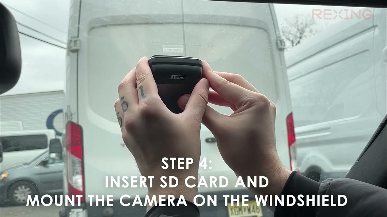 REXING V1P MAX HOW TO INSTALL A DASHCAM ON YOUR VEHICLE YouTube