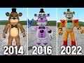 Freddy Fazbear Game Evolution