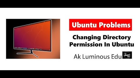 How to Change Directory read only Permission in Ubuntu | Ubuntu Solutions
