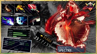 Ana EPIC GLOBAL KILLER Spectre Blood Thorn + Abyssal Blade Build Non-stop Hunt | Ana Dota 2