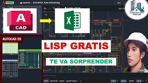 Del AutoCAD al Excel longitud total de objetos dentro de layers/el  Lisp te va en impactar