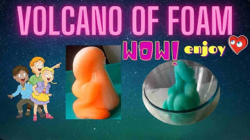 Foam Volcano