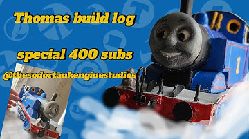 Thomas build log,especial de 400 subscriptores|Thomas and friends| cardboard réplica/Gauge 1 model.