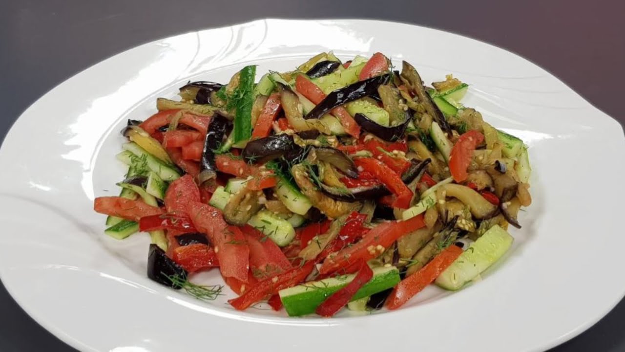 Sallatë me patëllxhanë nga zonja Vjollca