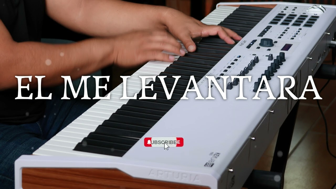 EL ME LEVANTARA - PIANO PARA ORAR | PREDICAR | MEDITAR | Musica Cristiana para ADORAR - Soft Piano