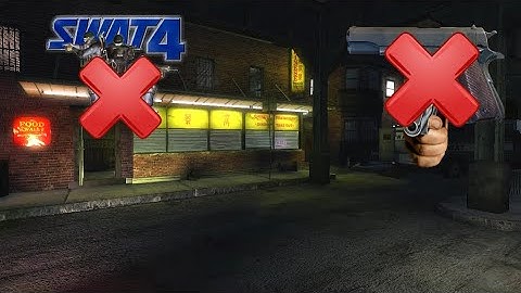 SWAT4 - No Weapons & No AI challenge - Foodwall Restaurant EP1