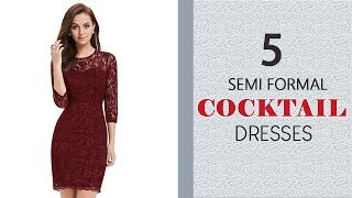 Semi Formal Cocktail Dresses, Mini Dresses  |  Simply Dresses