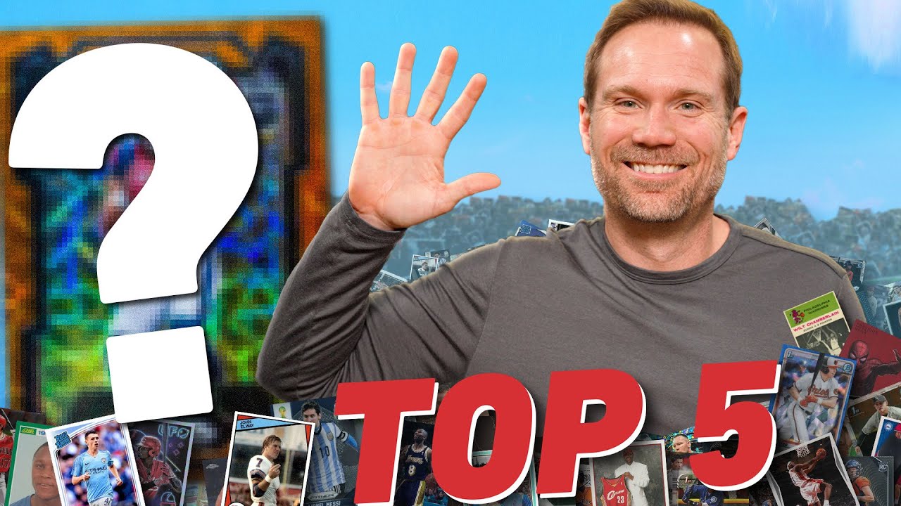 TOP 5 HOTTEST SPORTS CARDS!! 📈