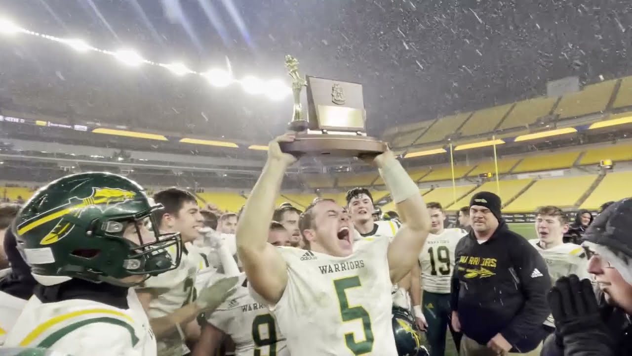 PennTrafford Receives WPIAL Championship Trophy 11.27.21 YouTube