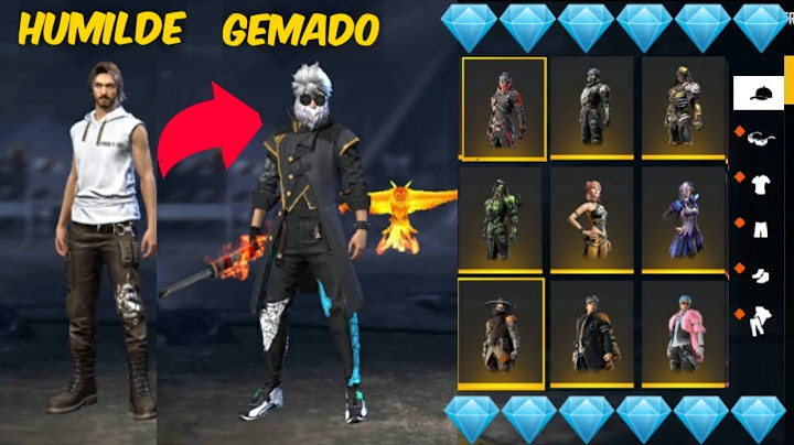 TRANSFORMEI ESSA CONTA HUMILDE EM GEMADA SUPER RAPIDO NO FREE FIRE💎💎