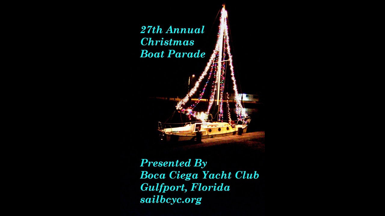 Christmas Boat Parade Gulfport Florida Sailing Hideaway Com Pac 23