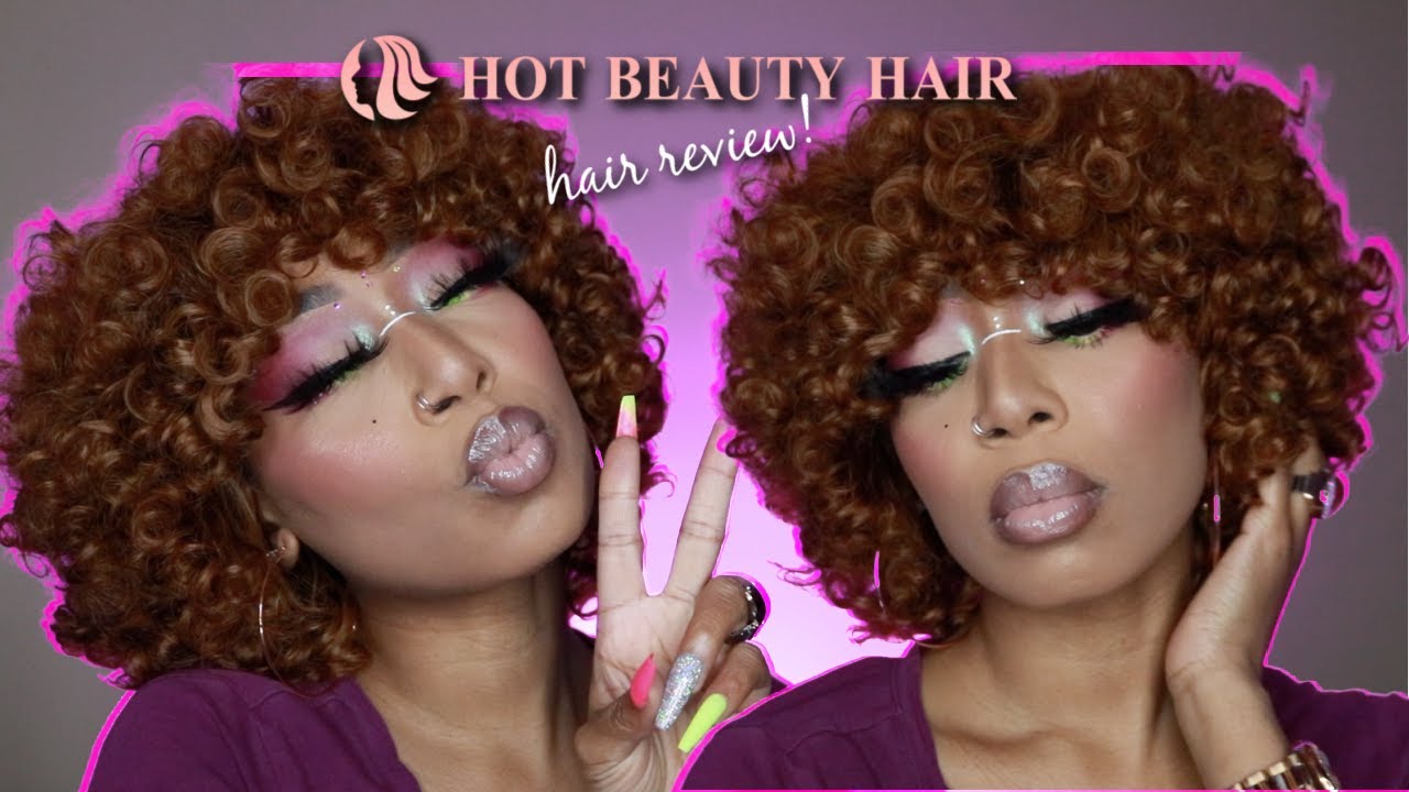 CUTE CURLS FOR THE GIRLS! HOT BEAUTY HAIR WIG REVIEW Gamesia Tate
