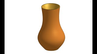 making a vase in Onshape