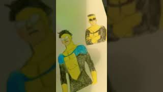 Drawing Mark Grayson AKA Invincible #invincible #drawing