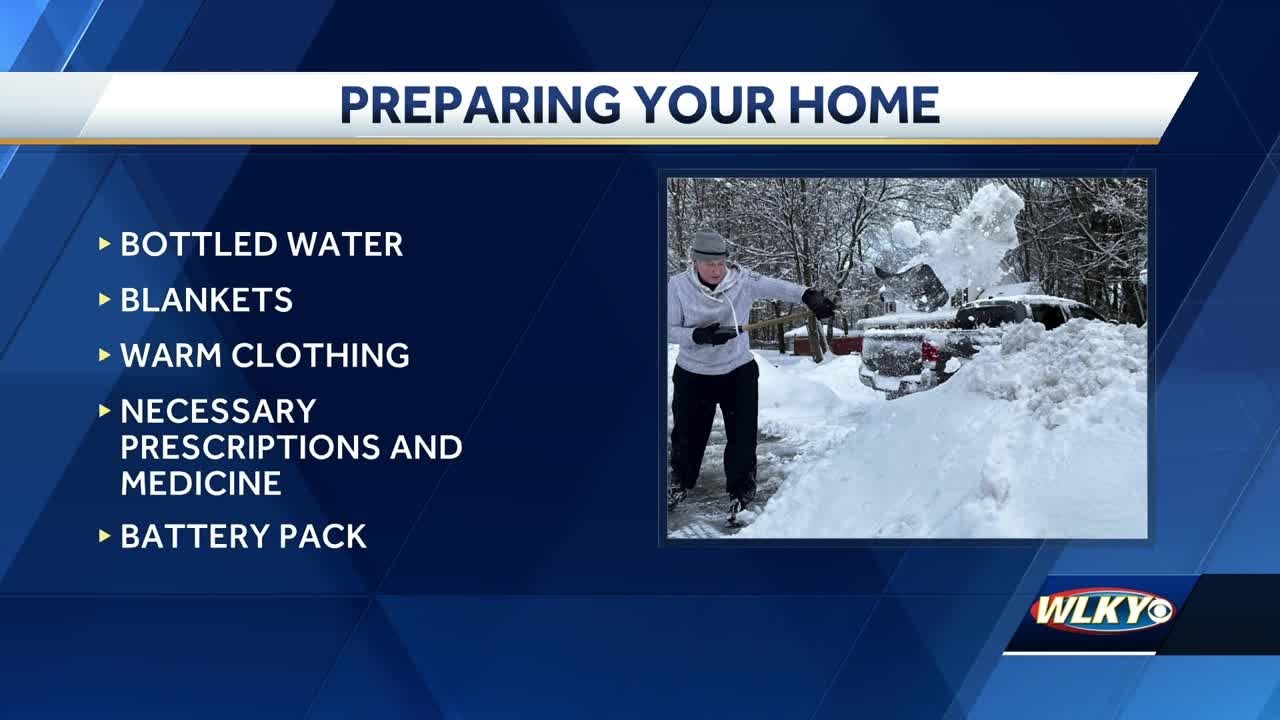 How to prepare your home for a winter storm - YouTube