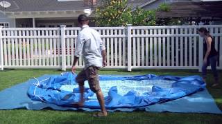 Intex Metal Frame Swimming Pool Set-Up