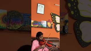 Aigiri Nandini song in violin Aigiri Nandini song in violin