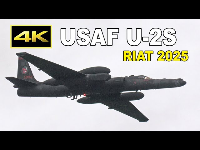 4K] 冷戦時代から飛び続ける高高度偵察機 U-2 / Lockheed U-2S 