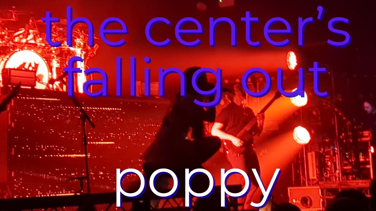 the centre's falling out - Poppy | LIVE Manchester 06/03/2026