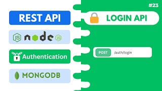 Part 23: Node.js Recap & Login API | Express Authentication Tutorial 🔑 #flutterhero
