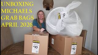 Unboxing Michaels Grab Bags Spring/April 2026....Better Than Christmas??