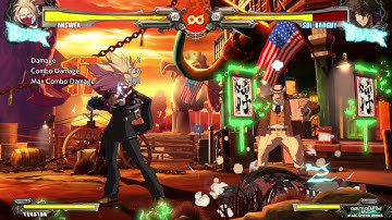 Guilty Gear Xrd REV 2 - Answer Combo - IAD Combo Examples