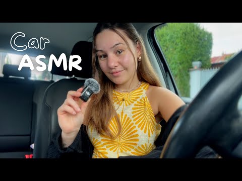 [ASMR] in My Car 🚗 | Tapping, Scratching..  | ASMR Marlife