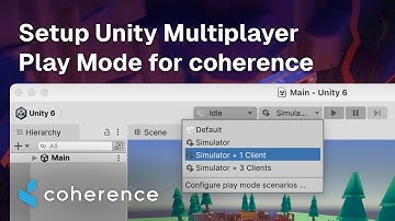 Setup Unity Multiplayer Play Mode for coherence