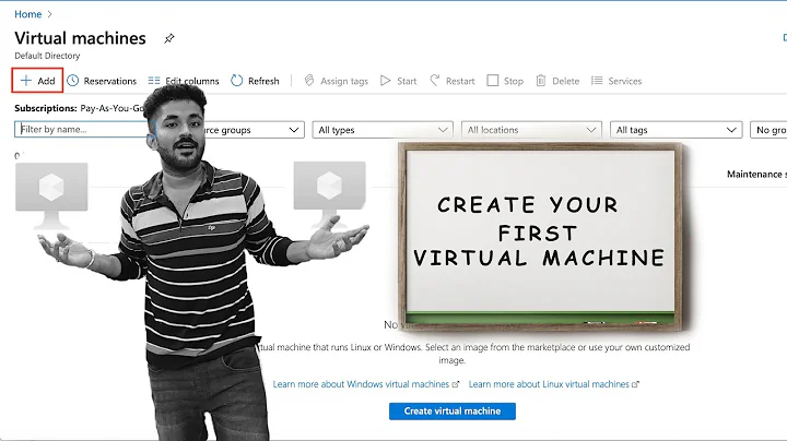 How to Create your first Virtual Machine in Azure