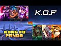 Kof vs kung fu panda 1 vs 1 fight  mobile legends kof vs kung fu panda