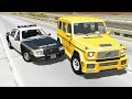 Realistic Police Chases #19 - BeamNG drive (4K)