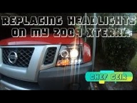 Replacing Head-lamps on 2009 Nissan Xterra