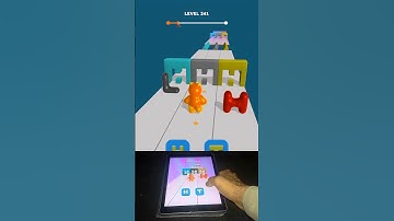 blob shifter 3D 🤠🙂 Race ISO android game level-341 #shorts #tootalgaming69 #trending