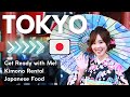 【Japan Travel】Kimono Get Ready with Me + Explore Asakusa!👘🇯🇵【日系アメリカ人が初めての浅草へ】