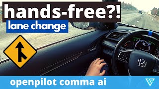 How To Change Lanes With Openpilot | Comma.ai