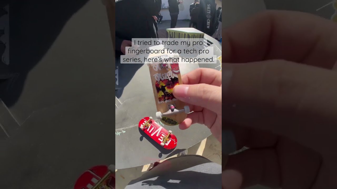 Trying To Trade For A Pro Series Techdeck Eusimentus Fingerboard Fingerboarding Slushcult