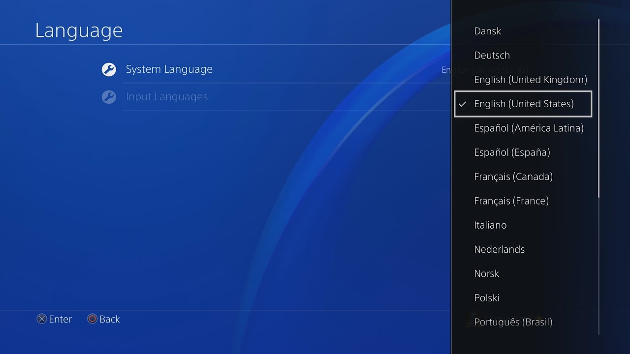 How To Change Language On Ps4 Youtube