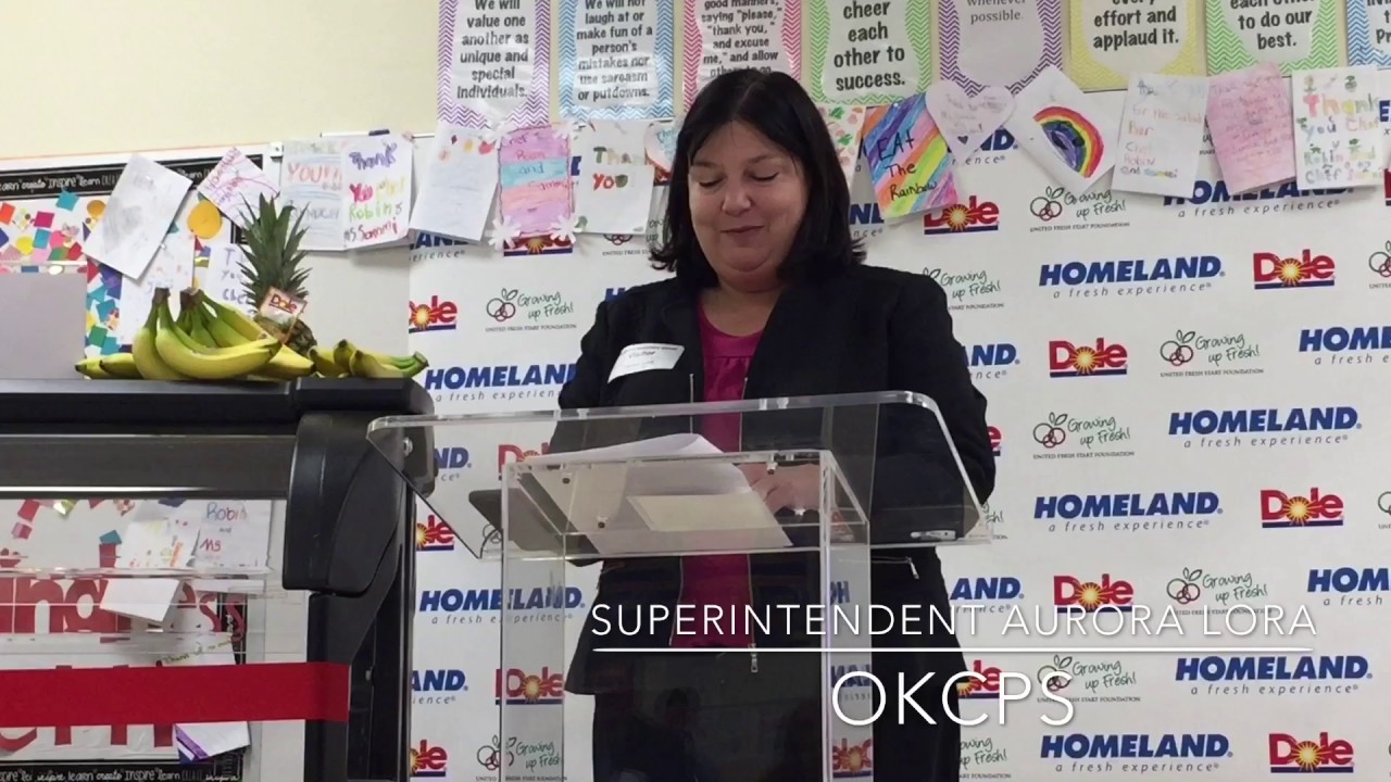 Video Homeland Dole Donate Salad Bars In Okc Produce Retailer