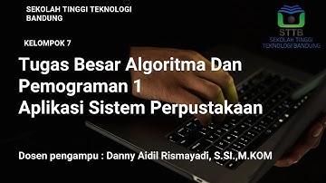 TUGAS BESAR ALGORITMA DAN PEMOGRAMAN 1, PEMBUATAN APLIKASI E-PERPUSTAKAAN