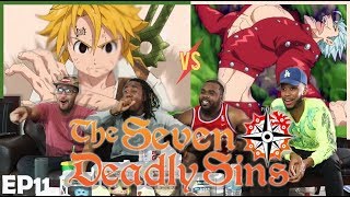 MELIODAS vs BAN ! The Seven Deadly Sins Episode 11 REACTION/REVIEW