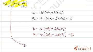 If `z^(1),z^(2)` and `z^(3),z^(4)` are two pairs of conjugate complex number, then find arg