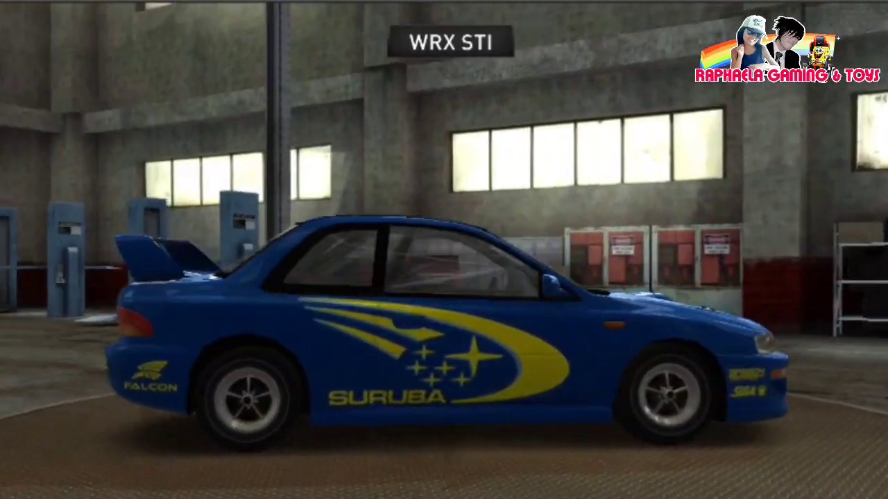  Kartun  Mobil  mobilan  drift SUBARU WRX STi drift game 