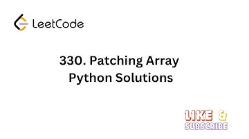 Leetcode 330. Patching Array python solution