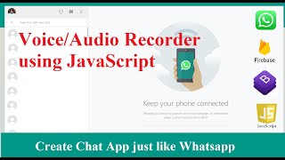 Voice/Audio Recorder using Javascript || Promise Call || Arrow Functions (URDU/HINDI) - Part 18