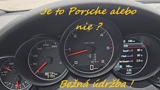 Porsche Cayenne 3,0tdi.   Výmena olejových náplní.