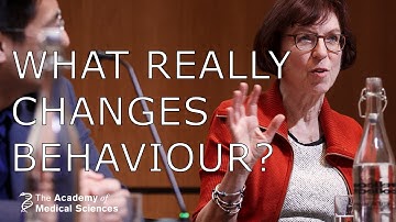 What really changes behaviour? | Professor Susan Michie