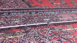 Sunderland fans singing Wonderwall (21.5.22)